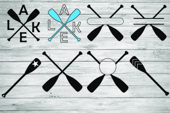 Download Crossed Paddles, Boat Oars&nbsp;&nbsp; - Boat Collection